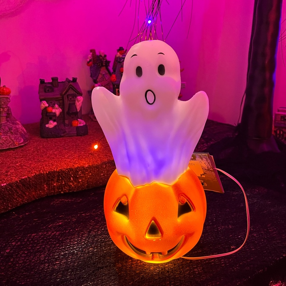 Jack-o-lantern table top BLOW MOLD
